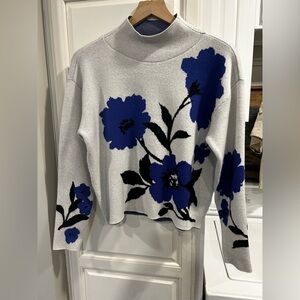 Anthropologie The Carys Mock-Neck Sweater by Maeve